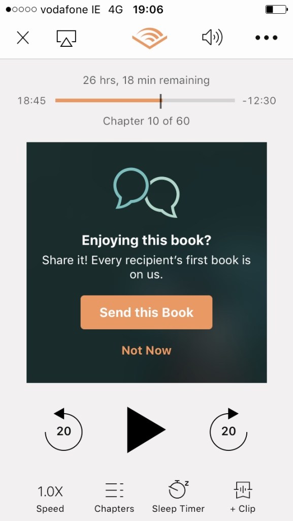 feeling like someone is selling to you